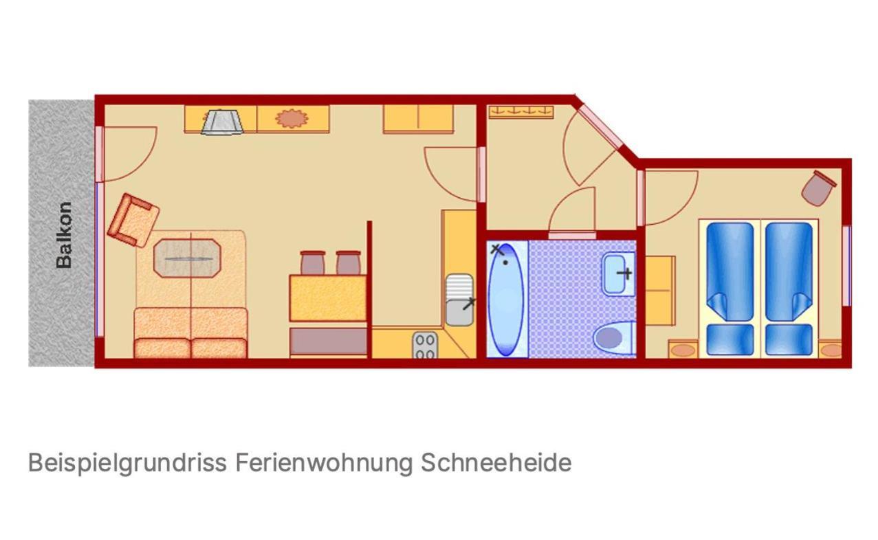 Ferienwohnung Schneeheide Im Feriendorf Sonnenhang Missen-Wilhams Ngoại thất bức ảnh